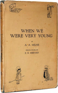 When We Were Very Young by A. A. Milne