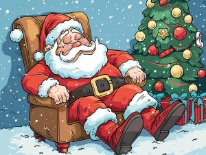 Santa's Feeling Sick by Kenn Nesbitt