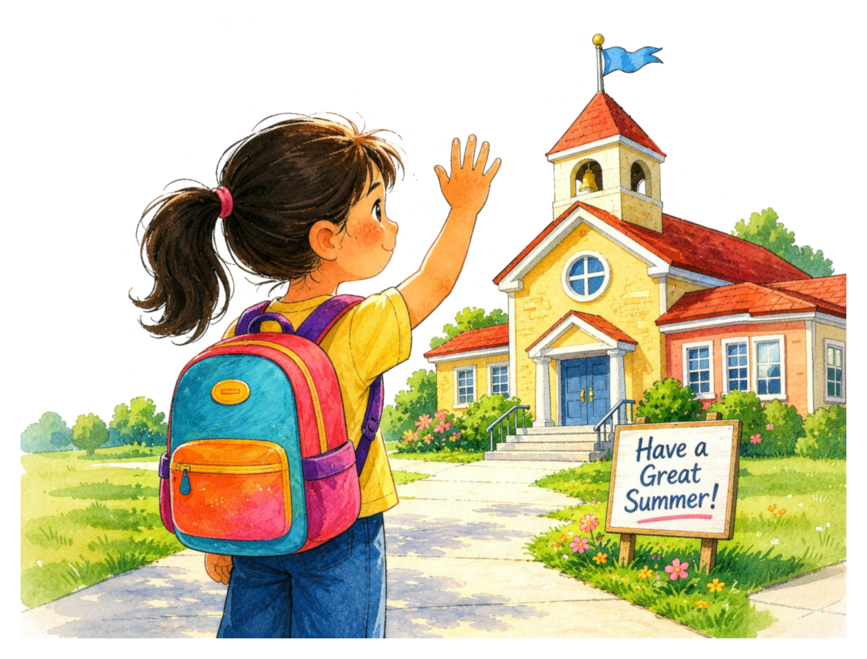 Goodbye School Year by Kenn Nesbitt 