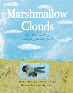 Book cover of Marshmallow Clouds by Ted Kooser and Connie Wanek