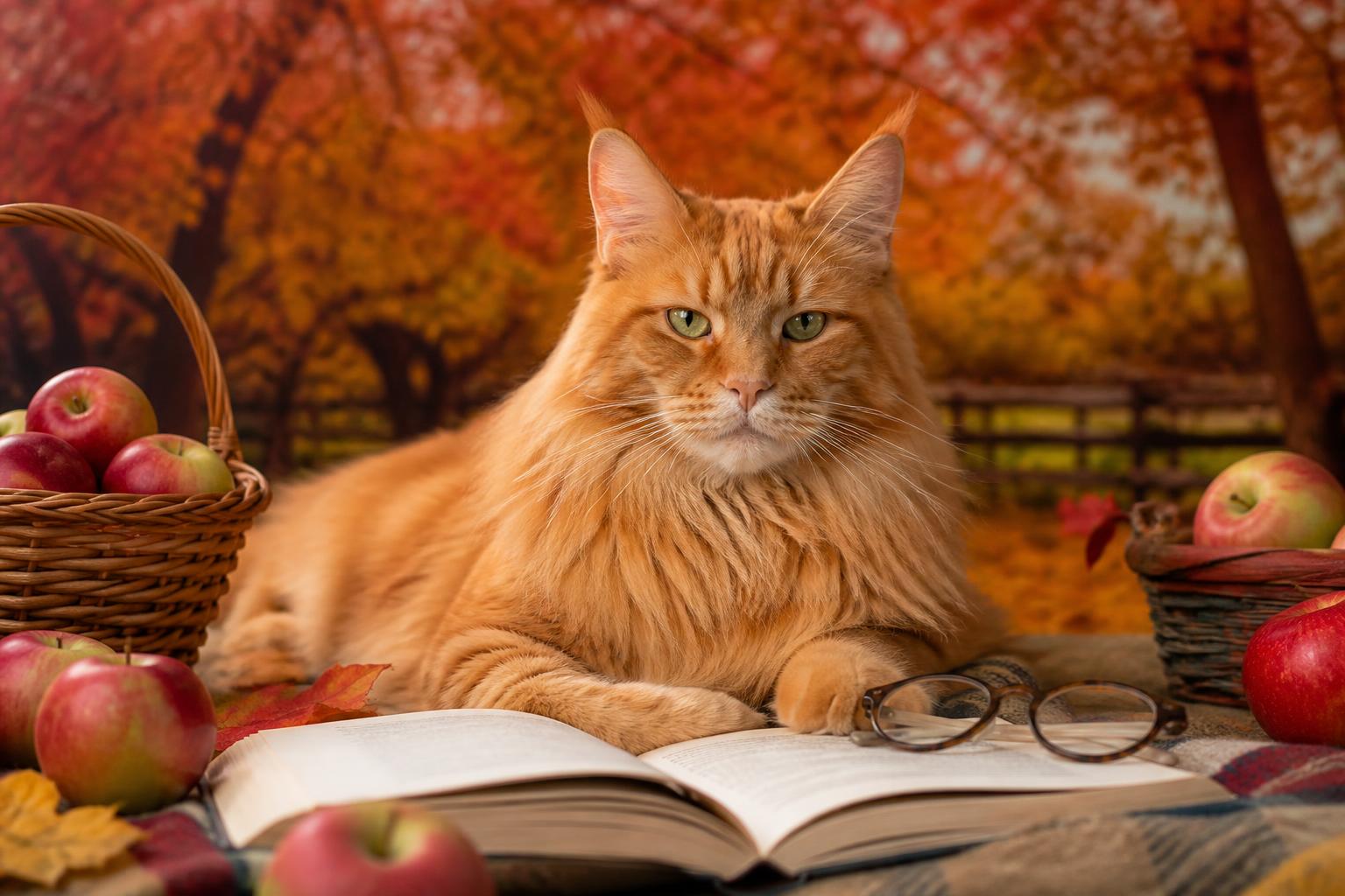Weekly Children's Poetry Roundup - 2026-15-08 Cat with glasses reading a book