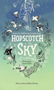 Book cover of Hopscotch in the Sky by Lucinda Jacob