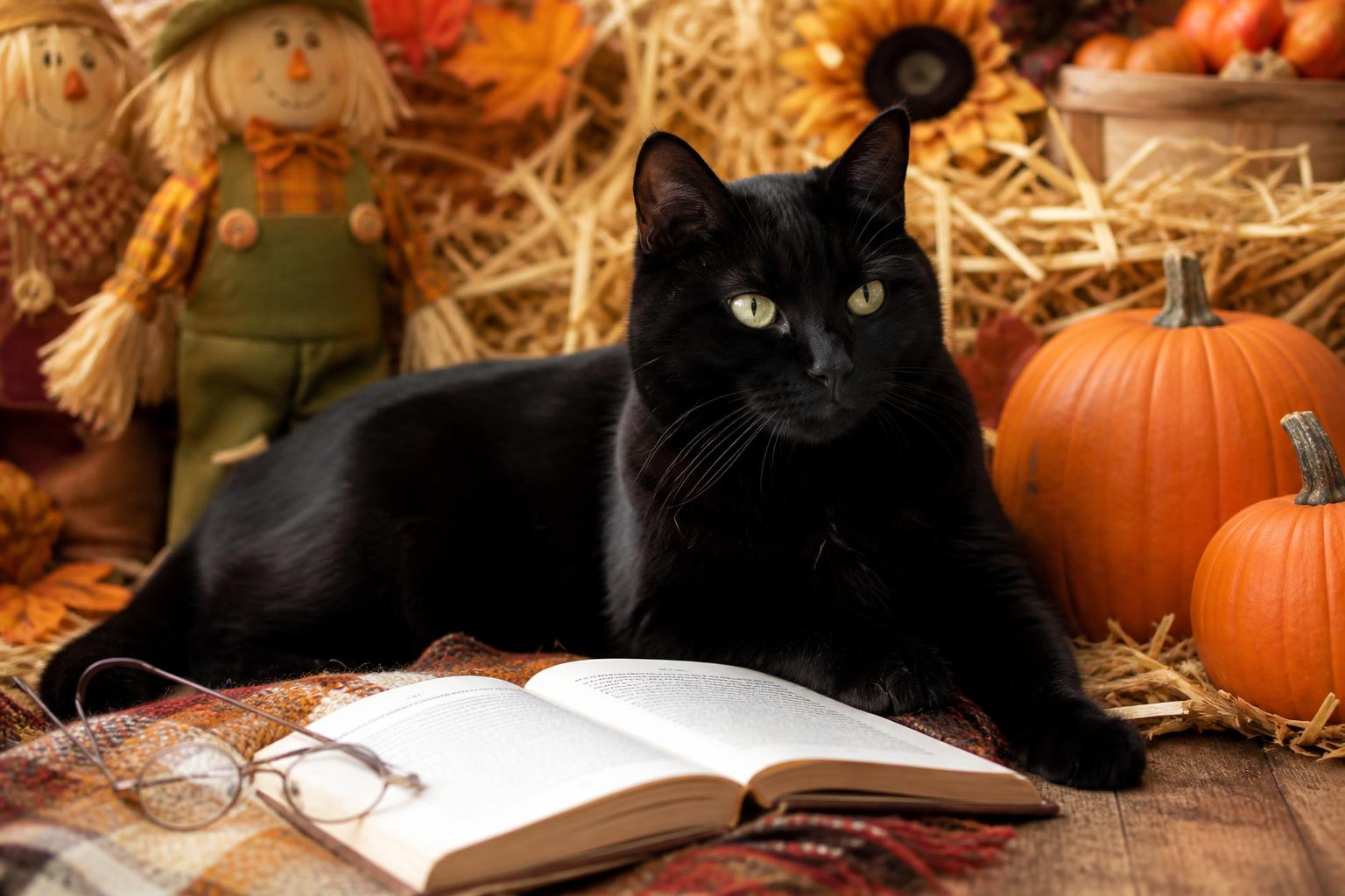 Weekly Children's Poetry Roundup - 2026-05-09 Cat with glasses reading a book